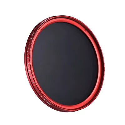 FOTGA 58mm Slim  Fader Variable Filter Neutral Density ND2 To ND400 Red L5K3 • $10.68