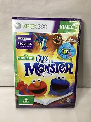 Sesame Street Once Upon A Monster Xbox 360 Kinect Complete ( Sealed ) • $16.99