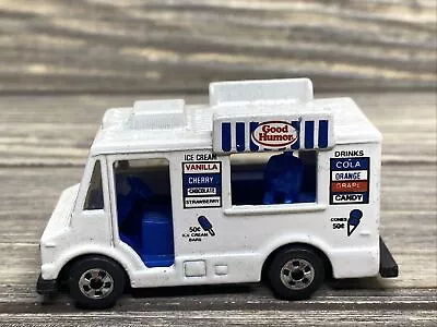 Vintage Mattel Hot Wheels 1983 White Good Humor Ice Cream Truck Die Cast Model • $15