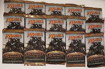 LOT OF 15 MIRRODIN BESIEGED Sealed Booster Packs From Box Unopened Magic NEW #3 • $224.72