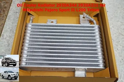 Oil Cooler Radiator 2920A344 For Mitsubishi Pajero Sport II L200 Triton • $130