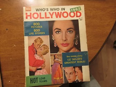  Who's Who In Hollywood 1962  Vintage Magazine Marilyn Monroe • $21.99