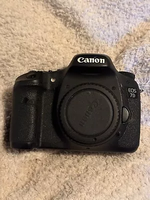 Canon EOS 7D 18.0 MP Digital SLR Camera - Black (Body Only) • $200