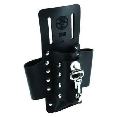 $23.49 • Buy Klein Tools 5119 Black Leather 4 Pockets