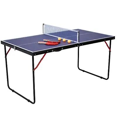 New Portable Tennis Table Folding Ping Pong Table Family Game Set - AU STOCK NEW • $86.59