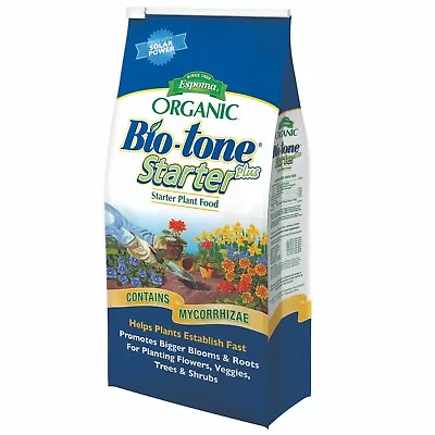 Espoma® Organic® Bio-tone® Starter Plus 4-3-3 Plant Food Plus Mycorrhizae - 4lb • $18