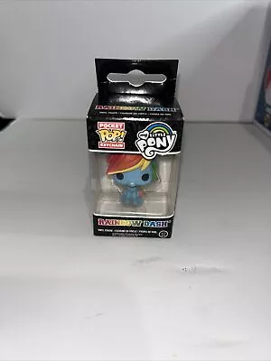 FUNKO POCKET POP KEYCHAIN MY LITTLE PONY Rainbow Dash In Box • $12.75