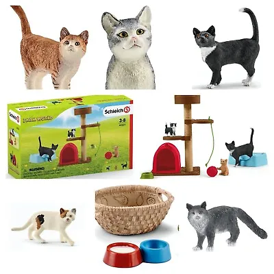 £3.95 • Buy Schleich Cats  Schleich Playtime For Cute Cats.  NEXT DAY DELIVERY OPTION AVAILA