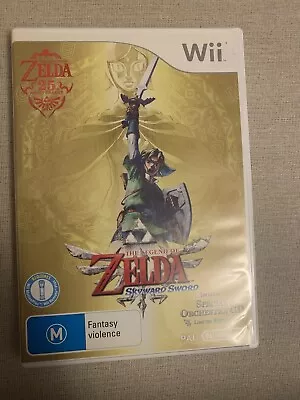 The Legend Of Zelda: Skyward Sword 25th Anniversary Edition - Wii • $45