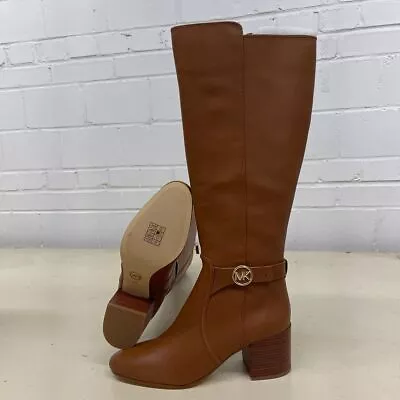 MICHAEL KORS Carmen Riding Boot Women's Size US 9 M Luggage • $89.10