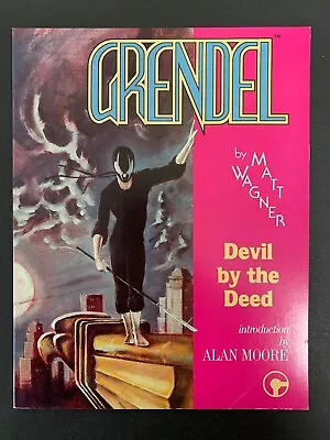 Grendel: Devil By The Deed *sharp!* (comico 1986)  Matt Wagner!  Lots Of Pics! • $9.95