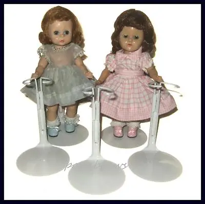 3 White KAISER Doll Stands For 8  Madame Alexander GINNY Riley • $16.99