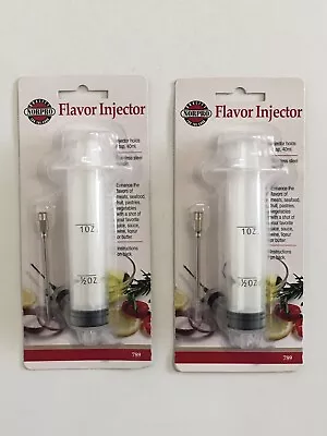 Lot New Norpro Flavor Injector Kitchen Cooking Marinade Meat Steel Needle • $7.98