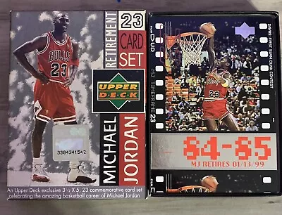 Michael Jordan Upper Deck Retirement 1999 Box 23 Card Set • $15