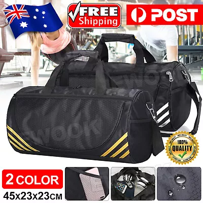 $16.95 • Buy Gym Duffle Bag Waterproof Taekwondo Travel Duffel Bag Travel Foldable Duffle New