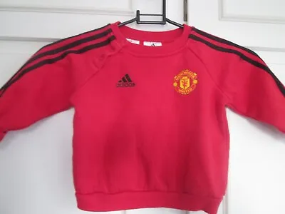 Manchester United  Home Football Shirt  Jumper Bottoms Toddler 6-9 Months /bi • $12.43
