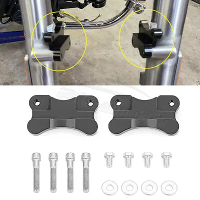 21  Wheel Fender Riser Relocator Bracket Kit For Harley Softail FLS FLSTC FLSTF • $27.99