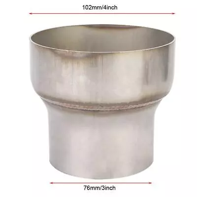 3inch OD To 4inch OD Turbo/Exhaust Stainless Steel Reducer Adapter Pipe • $17.09