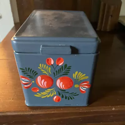 Vintage Ransberg Decorated Kitchen Canister • $15