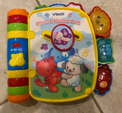 $4 • Buy Vtech Rhyme And Discover Story Book Electronic Light Up Books Educational Learn