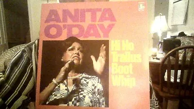 $12.99 • Buy Anita O'Day Hi Ho Trailus Boot Whip Big Band Vocals Jazz Album LP 1984 Promo NM