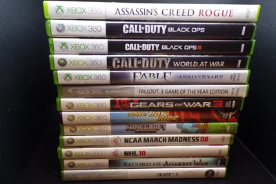 $1.50 • Buy Xbox 360 Games Used Lot 15