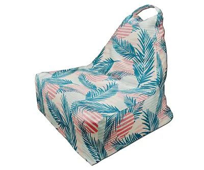 Bean Bag Chair Tropical Leaves Print Unique Design 8 Full Print Made In EU • $102.70