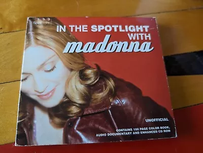 In The Spotlight With Madonna By Madonna CD CDROM Interview Book • $6