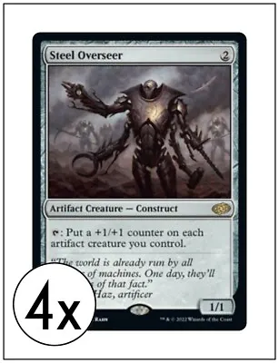 4x Steel Overseer Jumpstart 2022 Magic MTG NM • $7