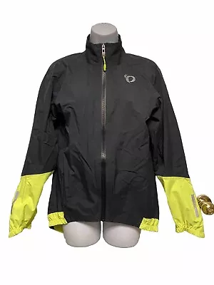 Pearl Izumi Elite Black Full Zip Women’s Medium Cycling Rain Jacket 11131708 • $29.90