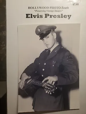 Elvis Presley 5x7 Photo - In The Army With Guitar • $15.50