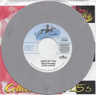 ELVIS PRESLEY  I Beg Of You / Don't  Colored Vinyl 45 • $9.99