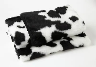 Clair De Lune Fun Blanket In Mu Mu Cow Print Design Pram Crib Size 70 Cm X 90 Cm • £12.95
