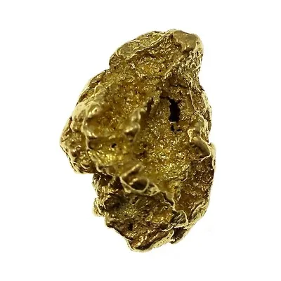 9.1 Gram Genuine Alaskan Gold Nugget 17.56mm Tall 12.79mm Wide Found In 1985 • $1296.75