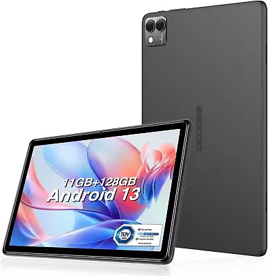 DOOGEE T10S Tablet 10.1  Tablet IPS FHD Screen 11GB+ 128GB 6600mAh Battery • $179