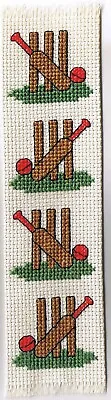 £6.75 • Buy Cricket Bookmark - Counted Cross Stitch Kit 