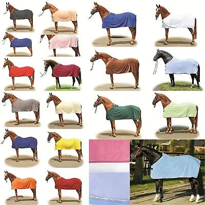 Horse Fleece Rug Protection Blanket Braided Breathable Long Durable Lightweight • £27.11