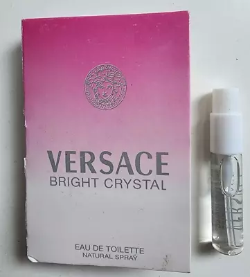 Versace Bright Crystal Vaporisateur Spray 2ml New Unisex • $5