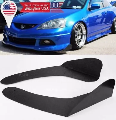 Black Front Bumper Lip Splitters Spoiler Winglet Blade Valances Spat For Nissan • $47.90