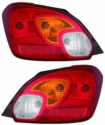 For 2014-2015 Mitsubishi Mirage Tail Light Set Driver And Passenger Side • $172.72