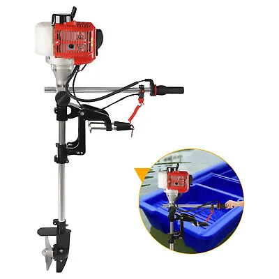 2.3 HP 2 Stroke Outboard Motor Marine Boat Engine Air Cooling System Long Shaft • $166.25