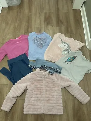 Girls Clothes Bundle Age 8-10 Year Old Zara George SHEIN M&S  • £14