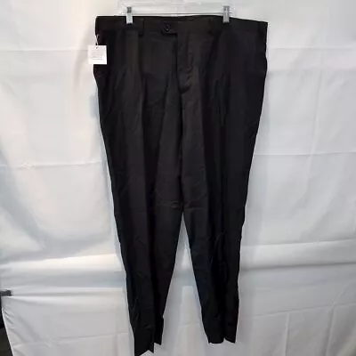 Indochino Black Pleated Trouser Pants Men's Size 42x34 • $9.99