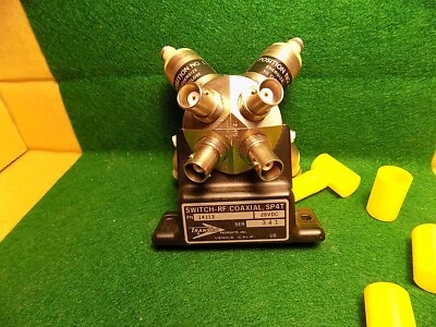 $79 • Buy Lot Of 1 Transco SP4T Coaxial Switch 14133 BNC Female 28 Volt DC NOS