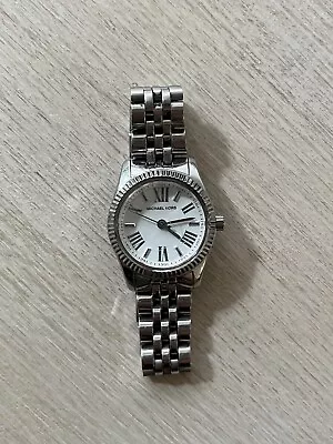 Michael Kors Mini-Size Stainless Steel Lexington Three-Hand Women's Watch MK3228 • $49.99