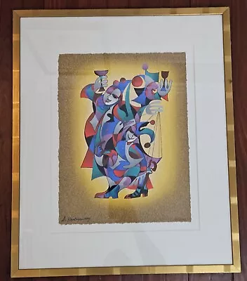 ANATOLE KRASNYANSKY Lithograph 21x25  ARTIST PROOF #d 23/50 BEAUTIFULLY FRAMED • $319.88