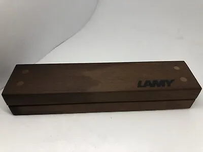 Vintage Lamy Wooden Pen´s Box. Empty Case. No Pen.  # E 002 • $35