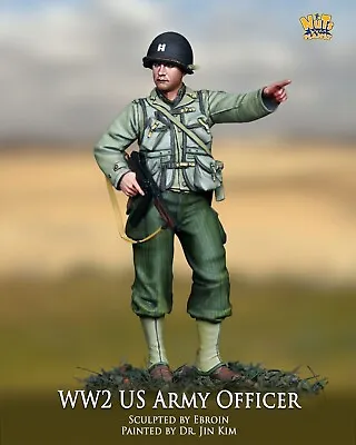Nutsplanet WW2 US Army Officer Unpainted 1/35th Resin Kit • £16.99
