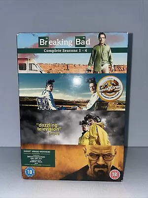 Breaking Bad DVD Box Set Complete Seasons 1 To 4 Award Winning Series • $25