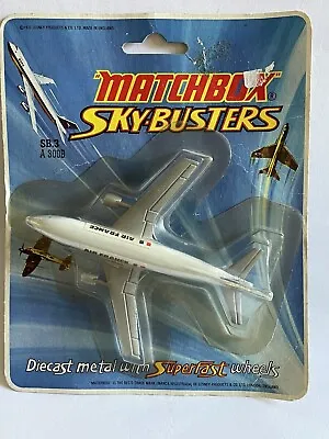 £9.95 • Buy Vintage Matchbox Skybusters Air France A300 Jet Plane Made In England 1972 Moc